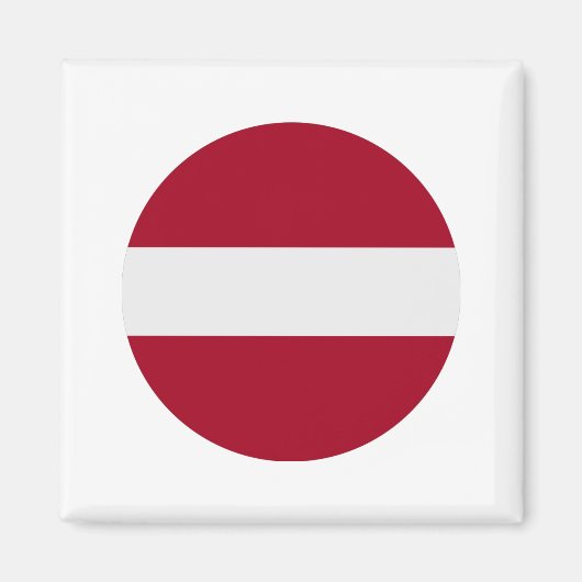 Letse vlag magneet (Voorkant)