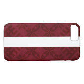 Letse vlag met traditioneel aseklis-ontwerp Case-Mate iPhone case (Achterkant (Horizontaal))