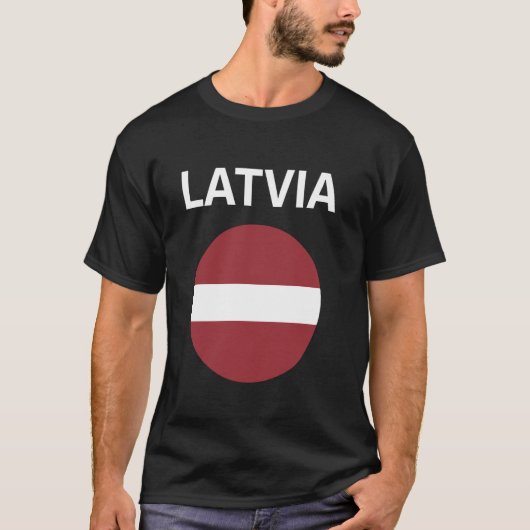 Letse Vlag Modern T-shirt (Voorkant)