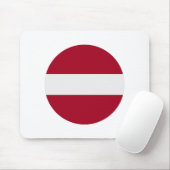 Letse vlag muismat (Met muis)