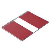 Letse vlag notitieboek (Linkerzijde)