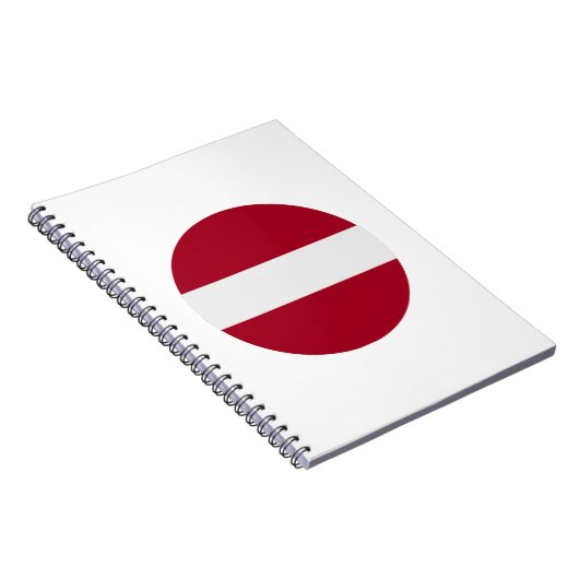 Letse vlag notitieboek (Rechterzijde)