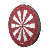 Letse vlag Patriot's Bullseye Dartbord (Voorkant Rechts)