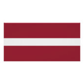 Letse vlag perfect poster (Voorkant)