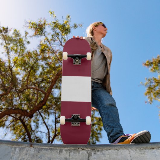 Letse vlag persoonlijk skateboard (Buiten 1)
