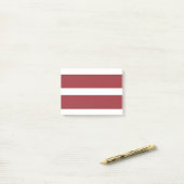 Letse vlag post-it® notes (Op bureau)