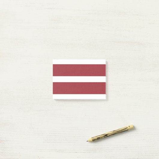 Letse vlag post-it® notes (Op bureau)