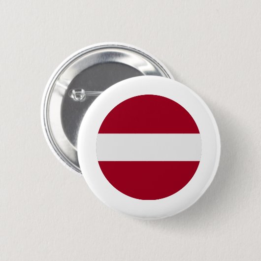 Letse vlag ronde button 5,7 cm (Voorkant /achterkant)