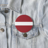 Letse vlag ronde button 7,6 cm (In situ)