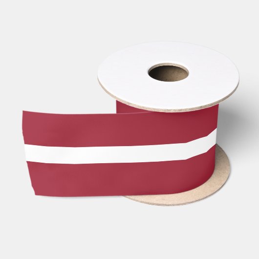 Letse vlag satijnen lint (Spoel)