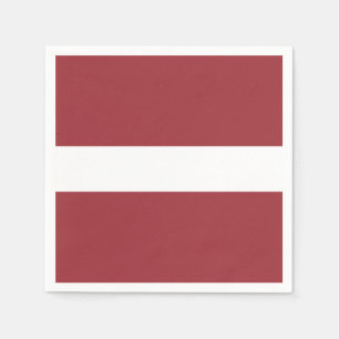 Letse vlag servet
