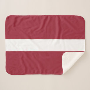 Letse vlag sherpa deken