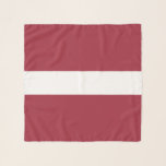 Letse vlag sjaal<br><div class="desc">Patriottische vlag van Letland.</div>