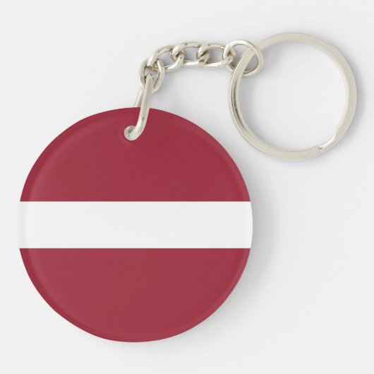 Letse vlag sleutelhanger (Achterkant)