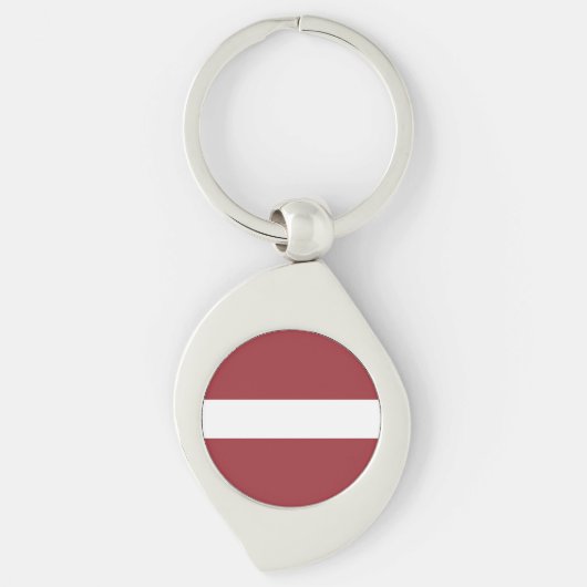 Letse vlag sleutelhanger (Voorkant)