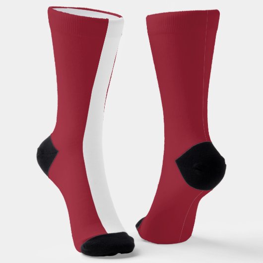 Letse vlag sokken (Gebogen)