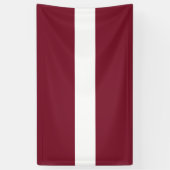 Letse vlag spandoek (Verticaal)