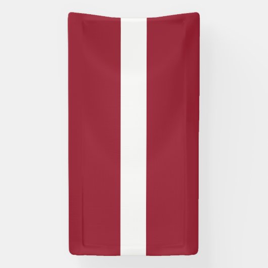 Letse vlag spandoek (Verticaal)