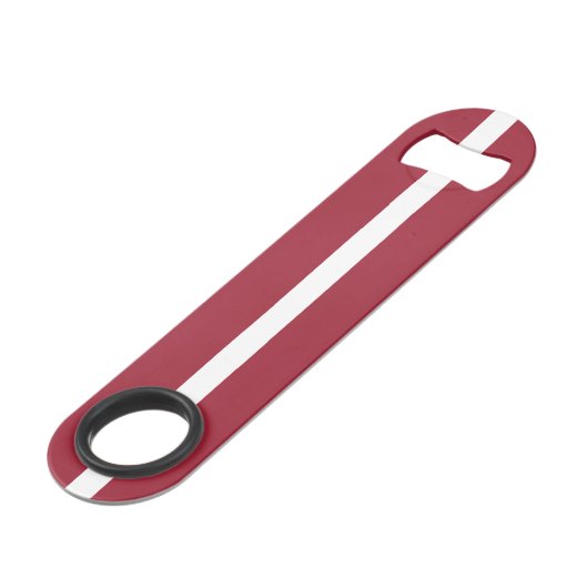 Letse vlag speed flessenopener (Achterkant Gekanteld)