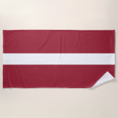 Letse vlag strandlaken (Voorkant)