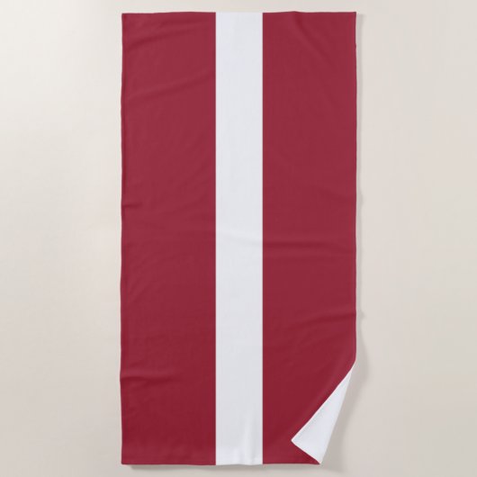 Letse vlag strandlaken (Voorkant)