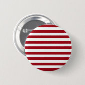 Letse vlag strepen Land symbool lijnen rood wit Ronde Button 5,7 Cm (Voorkant /achterkant)
