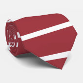 Letse vlag stropdas (Opgerold)