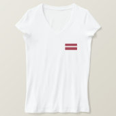 Letse vlag t-shirt (Design voorkant)