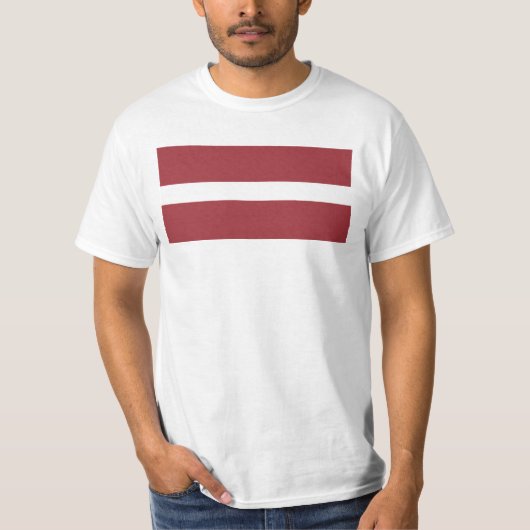 Letse vlag t-shirt (Voorkant)