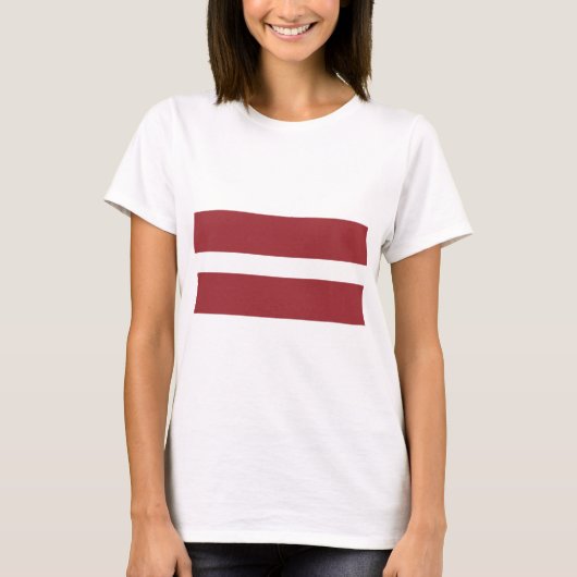 Letse vlag t-shirt (Voorkant)