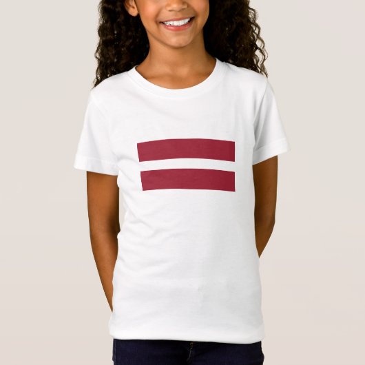 Letse vlag t-shirt (Voorkant)