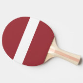 Letse vlag tafeltennisbatje (Zijkant)