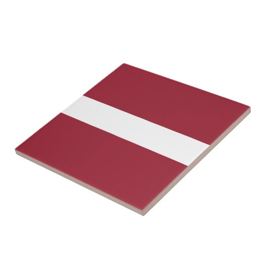 Letse vlag tegeltje (Zijkant)