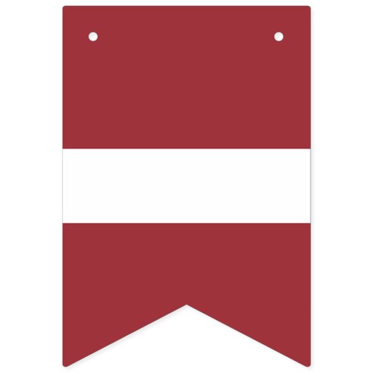 Letse vlag vlaggetjes (Eerste vlag)