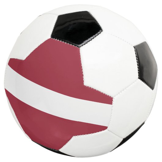 Letse vlag voetbal (Drie kwart)