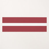 Letse vlag yogamat (Voorkant (horizontaal))