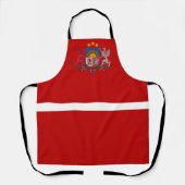 Letse vlaggen schort (Voorkant)