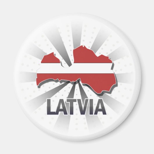Letse vlaggenkaart 2.0 magneet (Voorkant)