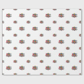 Letse wapenmantel cadeaupapier (Vlak)