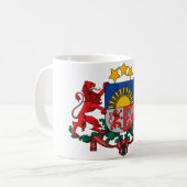 Letse wapenmantel koffiemok (Voorkant links)