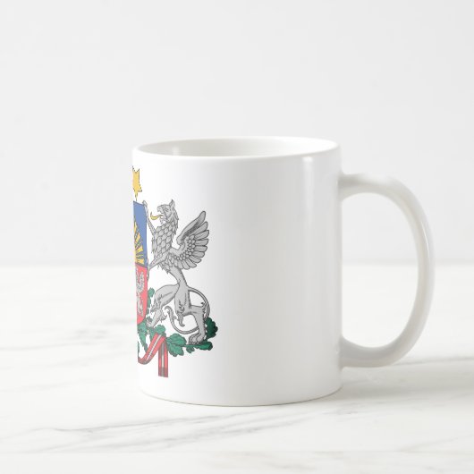 Letse wapenmantel koffiemok (Rechts)