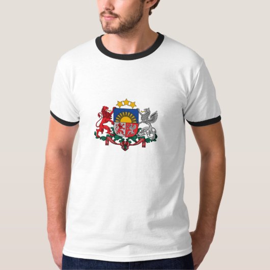 Letse wapenmantel t-shirt (Voorkant)