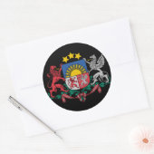 Letse wapenschild sticker (Envelop)