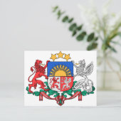 Letse wapenstilstand briefkaart (Staand voorkant)
