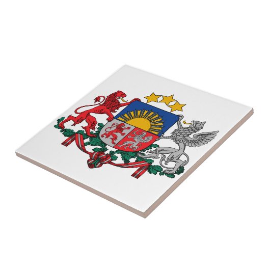 Letse wapenstilstand tegeltje (Zijkant)