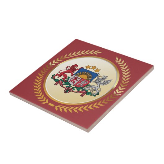 Letse wapenstilstand tegeltje (Zijkant)