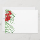 Letse Waterverf Priecigus Ziemassvetkus Foto (Achterkant)