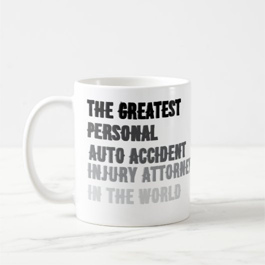 Letsel Attorney coffee mok (Links)