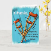 Letsel Krijg goed Wenskaart Kaart (Gele Bloem)