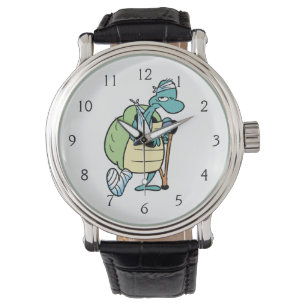 Letsel van moerasschildpad horloge